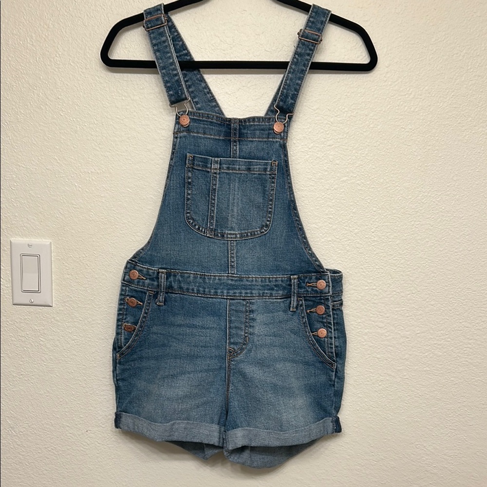 Old Navy Blue Denim Women's Overalls